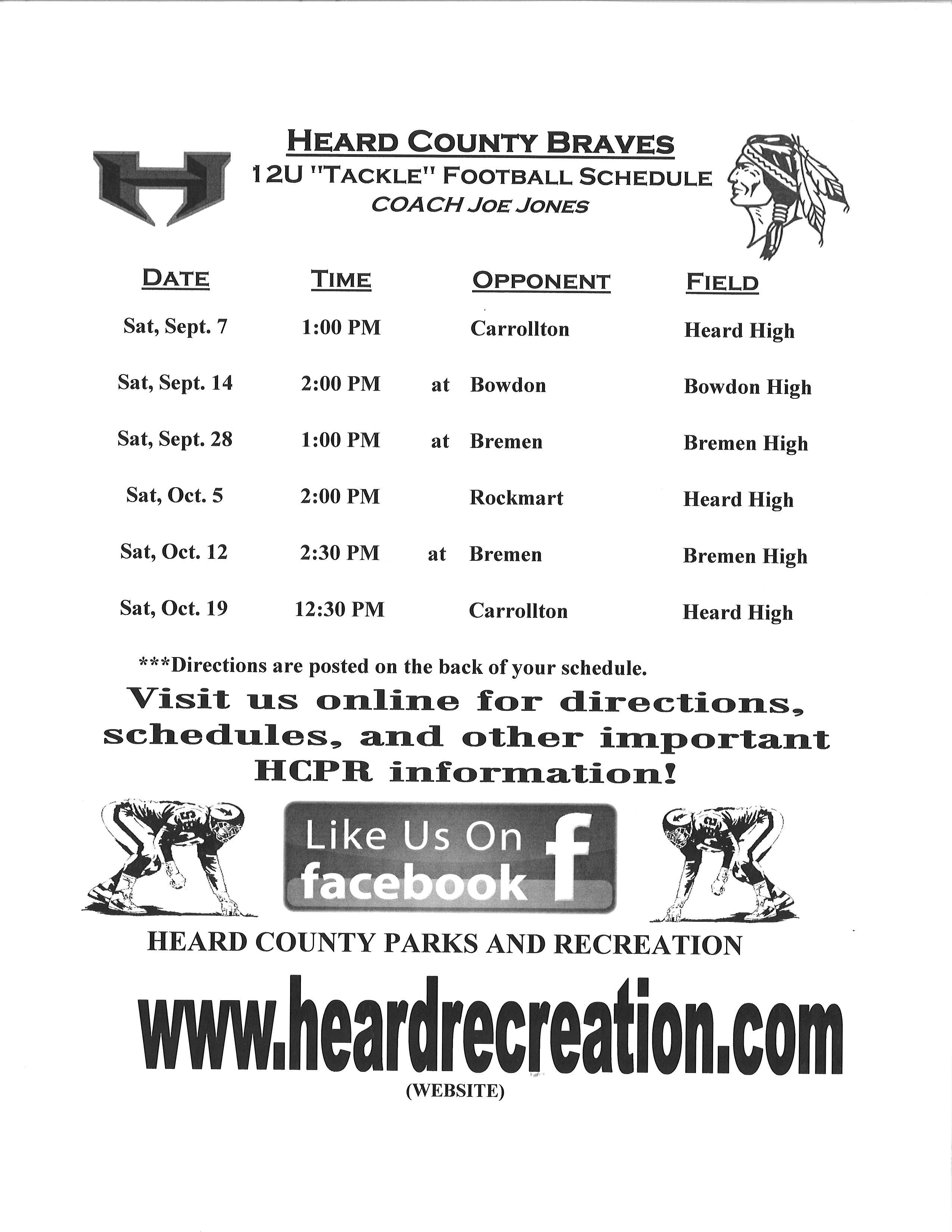 HCPR Tackle Football